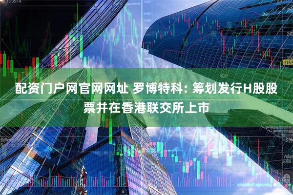 配资门户网官网网址 罗博特科: 筹划发行H股股票并在香港联交所上市